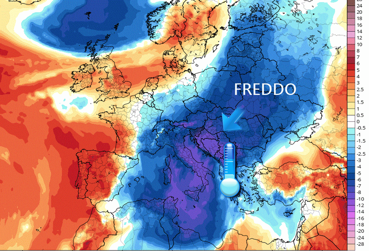 Meteo: INCREDIBILE Aggiornamento METEO. Dal CALDO Al FREDDO Quasi ...