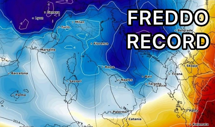 Meteo: FREDDO RECORD In Arrivo. Non Accadeva Da 20 ANNI. TRACOLLO ...